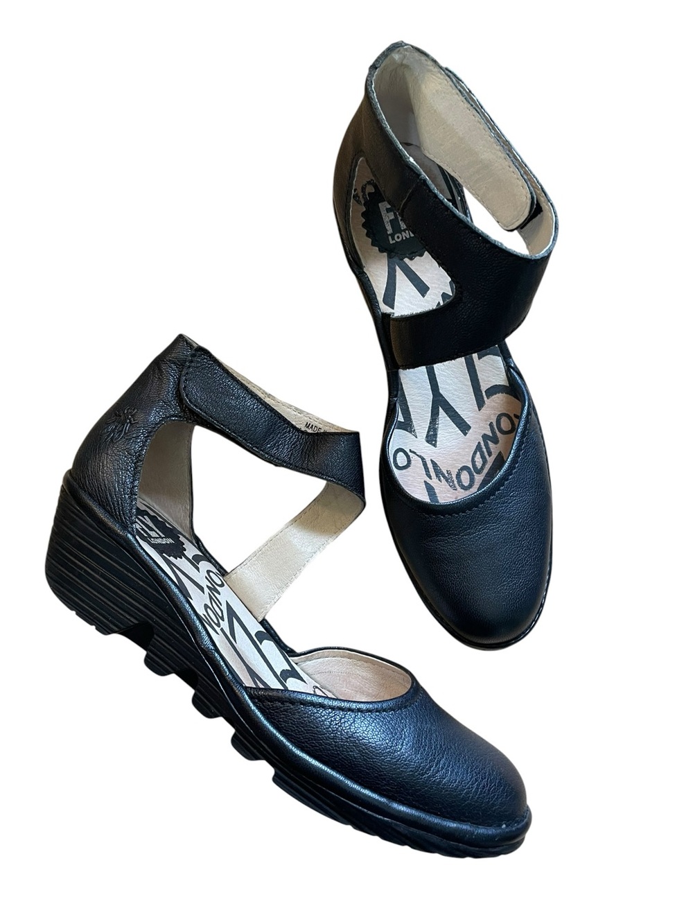 Fly London Pat wedge sandals
